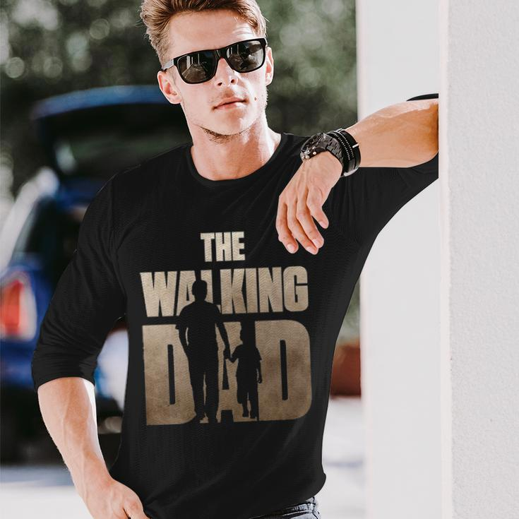 Father Son S The Walking Dad Fathers Day Long Sleeve T-Shirt Gifts for Him