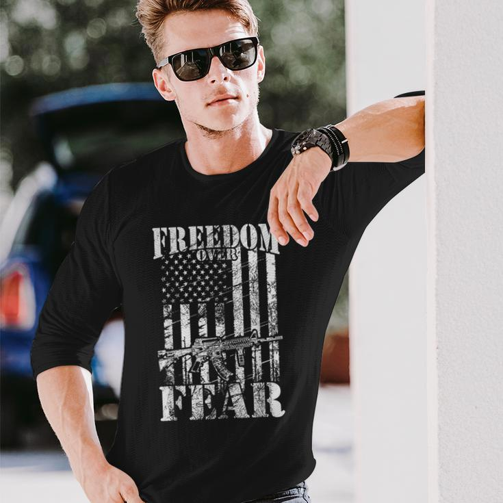 Freedom Usa America ConstitutionUnited States Of America Long Sleeve T-Shirt T-Shirt Gifts for Him