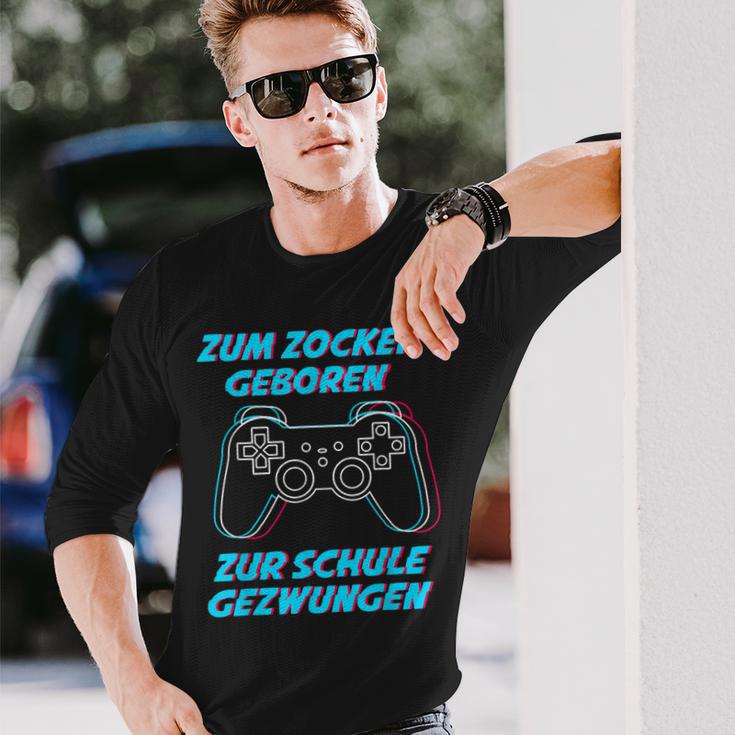 Gamer Videospiele Konsole Ps5 Gaming Geburtstag Zocken Langarmshirts Geschenke für Ihn