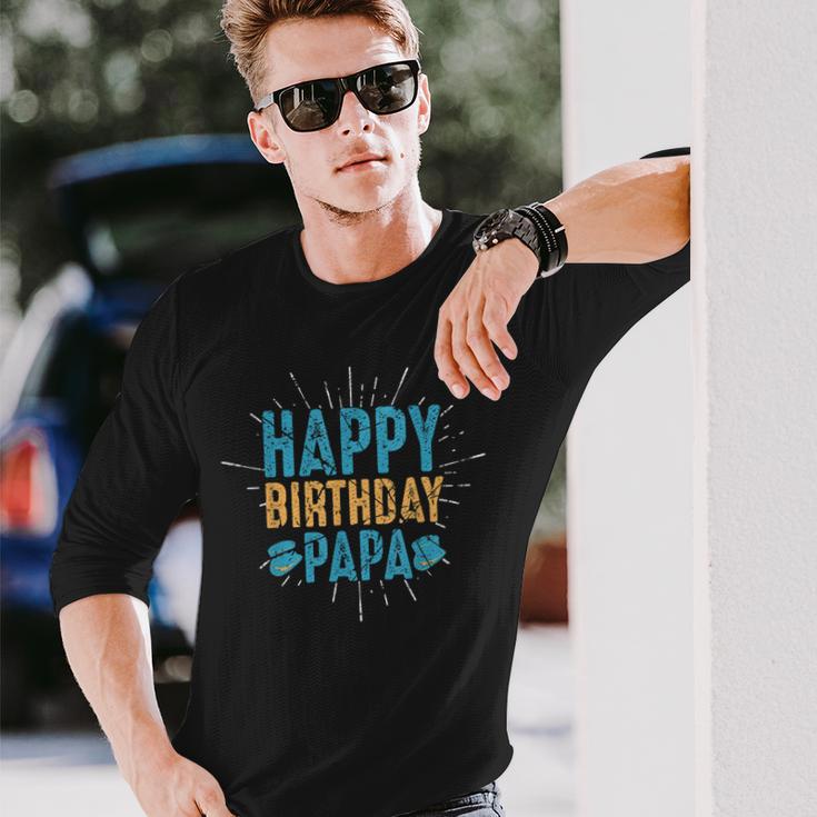 Geburtstag Papa Geschenk V2 Langarmshirts Geschenke für Ihn