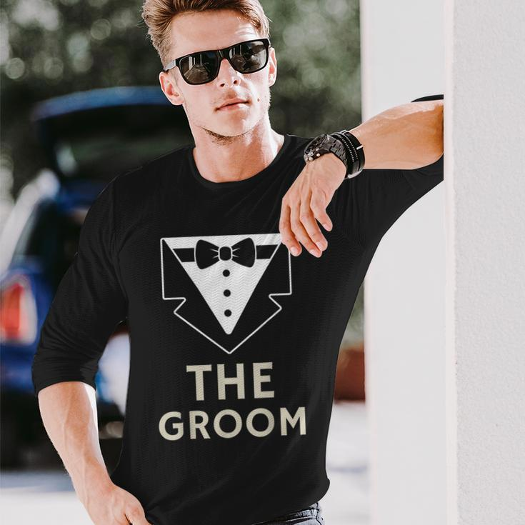 The Groom Bachelor Party Long Sleeve T-Shirt Gifts for Him