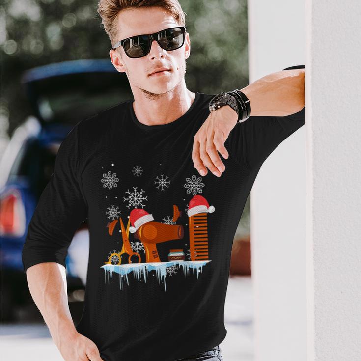 Hairstylist Tools Frohe Weihnachten Langarmshirts Geschenke für Ihn