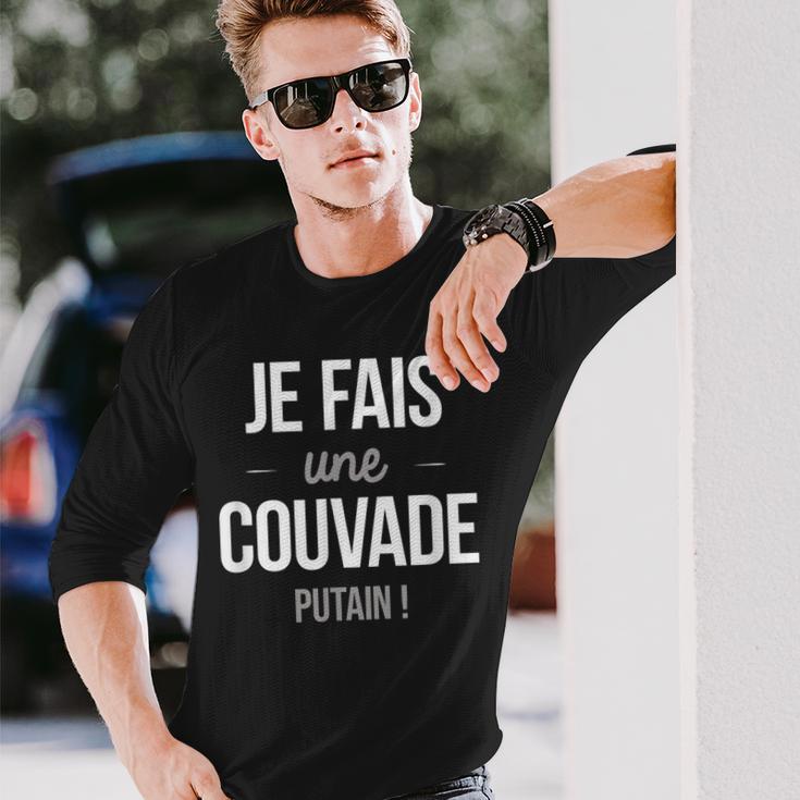 Herren Geschenk Für Papa Zum Geburtstag Papa Henne Papa 2021 Langarmshirts Geschenke für Ihn