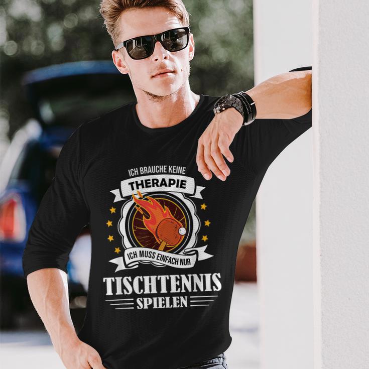 Herren Tischtennis Pingpong Opa Papa Grossvater Langarmshirts Geschenke für Ihn