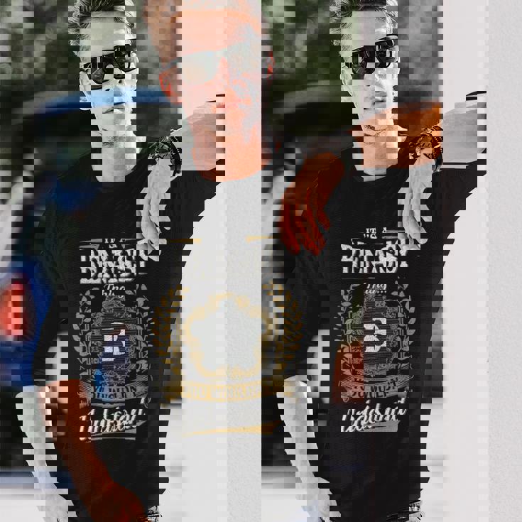 Its A Benassi Thing You Wouldnt Understand Shirt Benassi Crest Coat Of Arm Long Sleeve T-Shirt Gifts for Him
