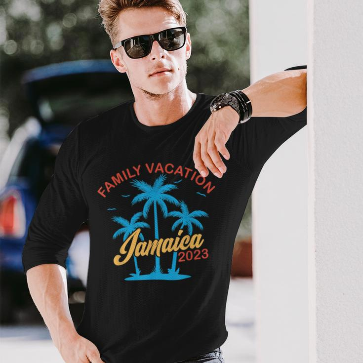 Jamaica Vacation 2023 Matching Group Summer Vacation Long Sleeve T-Shirt T-Shirt Gifts for Him