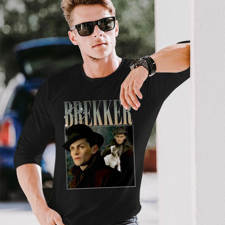 Kaz Brekker Vintage 90’S Shadow And Bone Six Of Crows Long Sleeve T-Shirt T-Shirt Gifts for Him