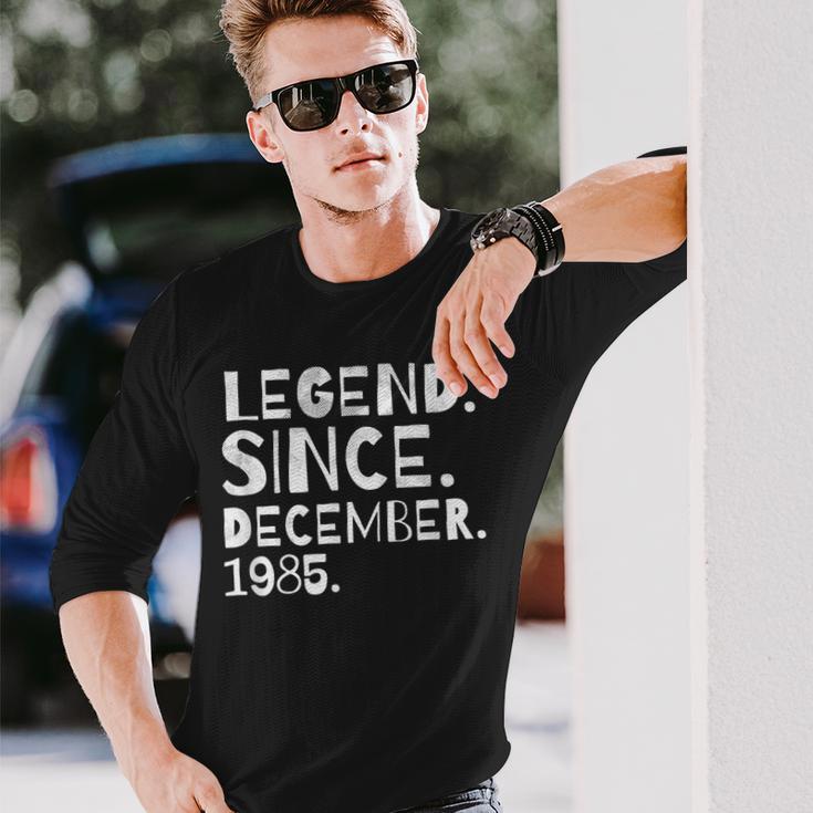 Legende Seit 1985 Dezember Geburtstag Langarmshirts für Ehemann & Ehefrau Geschenke für Ihn