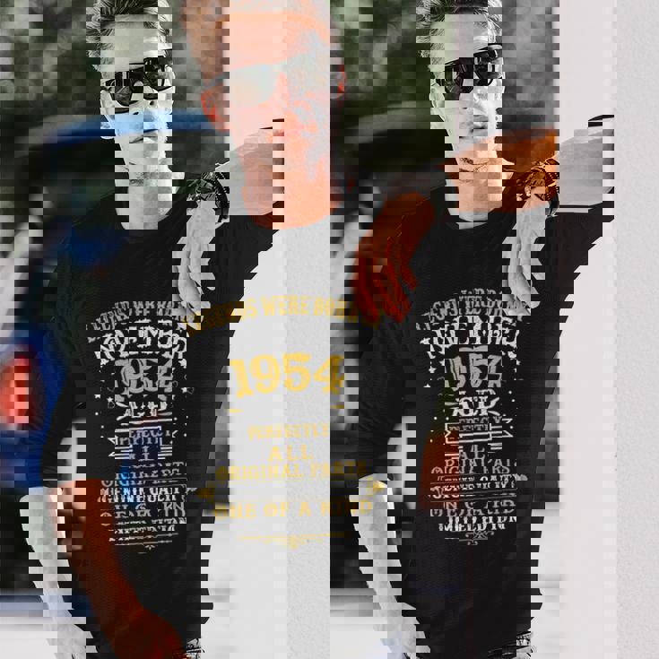 Legends Were Born In November 1954 68 Geburtstag Geschenke Langarmshirts Geschenke für Ihn