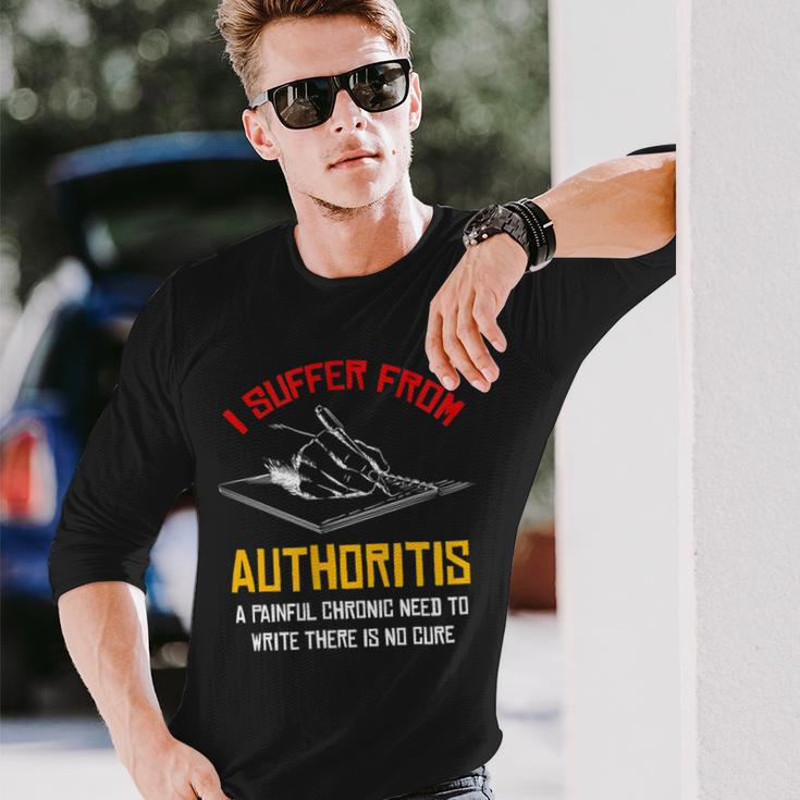 Lustige I Suffer Autoritis Langarmshirts Geschenke für Ihn