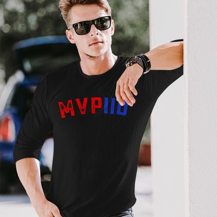 M V P Vintage Philly Throwback Long Sleeve T-Shirt Gifts for Him
