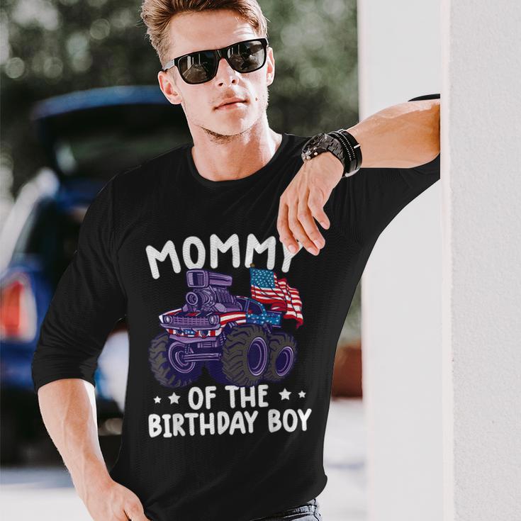 Monster Truck Matching Mama Des Geburtstagskindes Langarmshirts Geschenke für Ihn