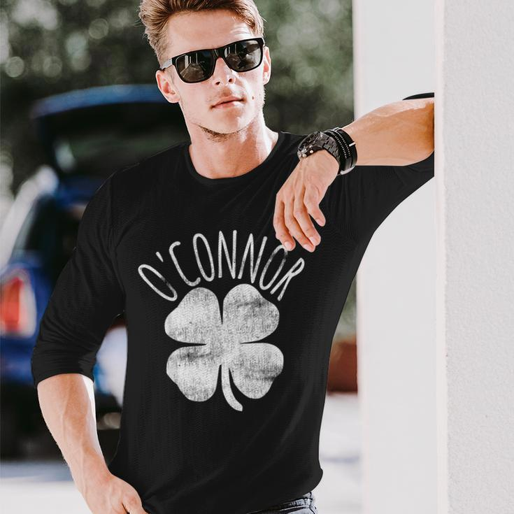Oconnor St Patricks Day Irish Last Name Matching Long Sleeve T-Shirt Gifts for Him
