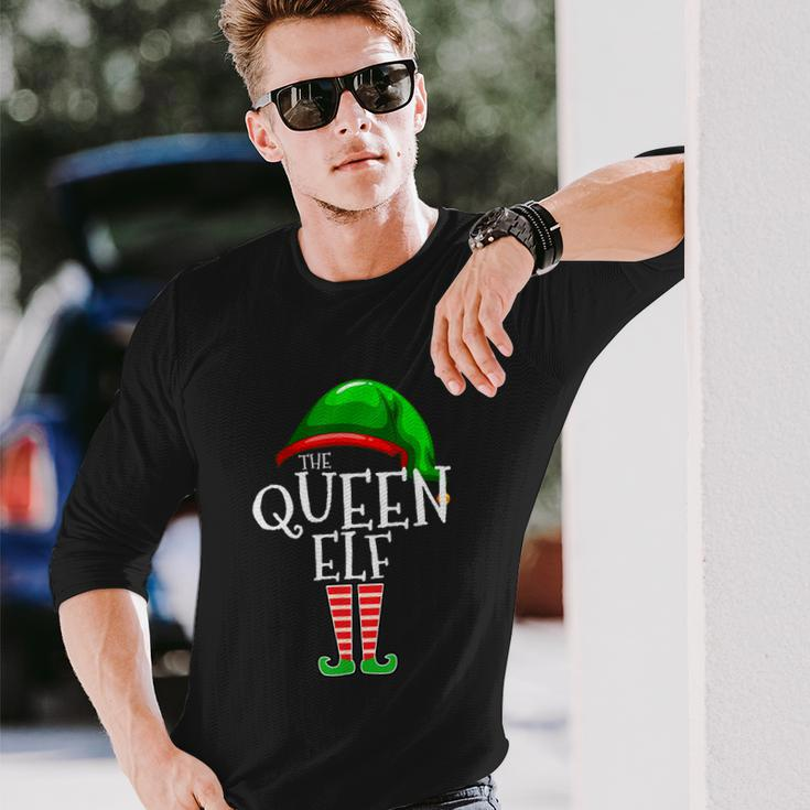 The Queen Elf Matching Group Christmas Women Tshirt Long Sleeve T-Shirt Gifts for Him