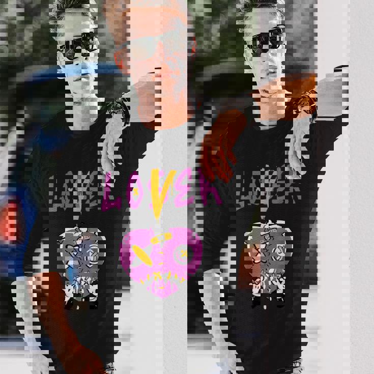 Retro 1 Brotherhood Loser Lover Heart Dripping Shoes Long Sleeve T-Shirt T-Shirt Gifts for Him Retro 1 Brotherhood Loser Lover Heart Dripping Shoes Long Sleeve T-Shirt T-Shirt Gifts for Him