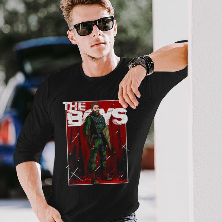 Strong Man Soldier Boy The Boys Long Sleeve T-Shirt T-Shirt Gifts for Him