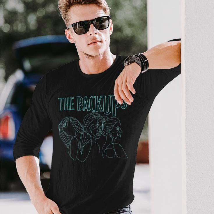 The Backups Band Merch Long Sleeve T-Shirt Gifts for Him