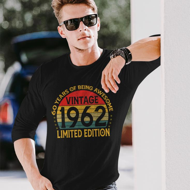 Vintage 1962 Limited Edition Langarmshirts zum 60. Geburtstag Geschenke für Ihn