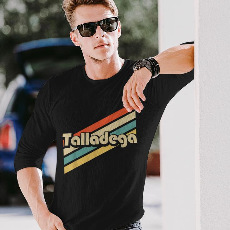 Vintage 80S Talladega Alabama Long Sleeve T-Shirt Gifts for Him