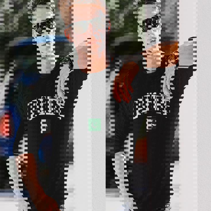 Vintage Lahore Pakistan Country Flag Souvenir Vacation Long Sleeve T-Shirt Gifts for Him Vintage Lahore Pakistan Country Flag Souvenir Vacation Long Sleeve T-Shirt Gifts for Him