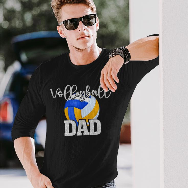 Volleyball Dad Vintage Volleyball Matching Long Sleeve T-Shirt Gifts for Him