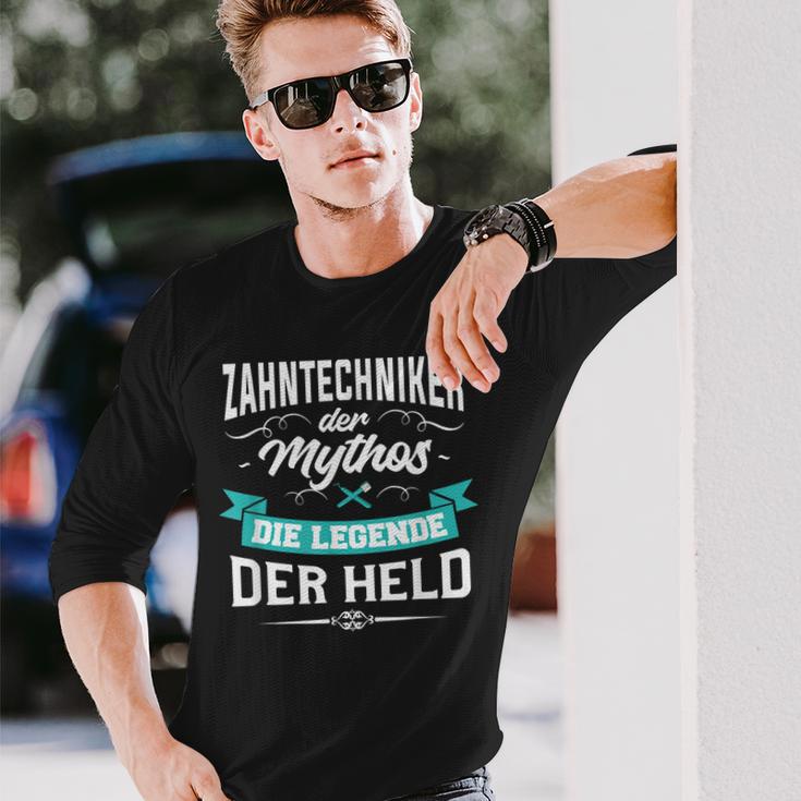 Zahntechniker Herren Langarmshirts - Der Mythos, Die Legende, Für Zahnärzte Geschenke für Ihn