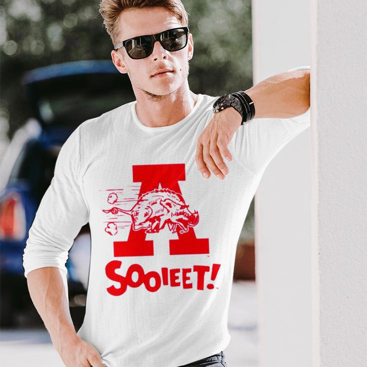 Arkansas Sooieet V2 Long Sleeve T-Shirt Gifts for Him