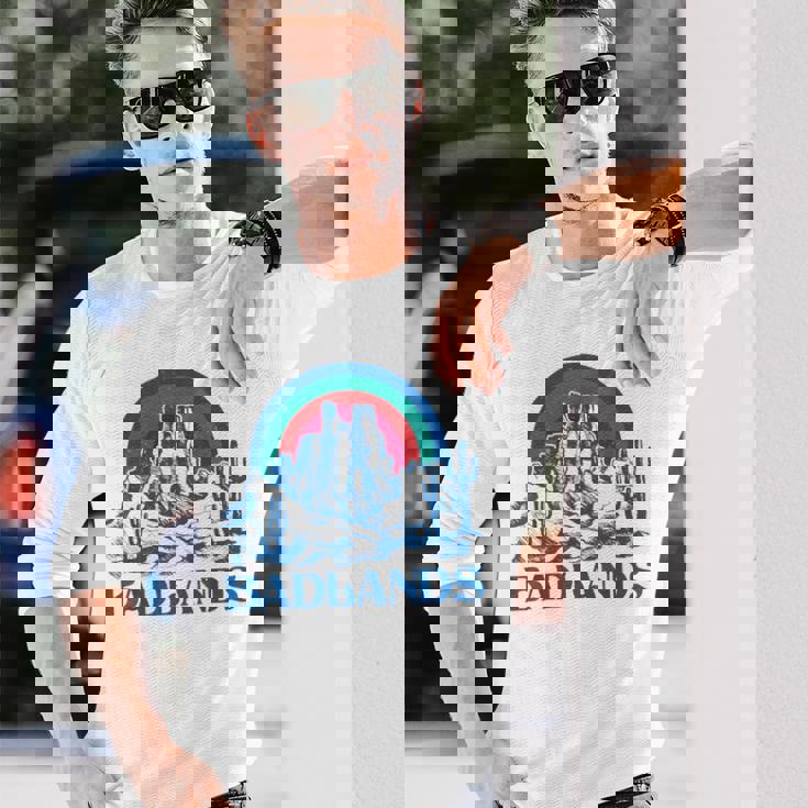 Badlands National Park South Dakota Travelling Camping Long Sleeve T-Shirt T-Shirt Gifts for Him Badlands National Park South Dakota Travelling Camping Long Sleeve T-Shirt T-Shirt Gifts for Him