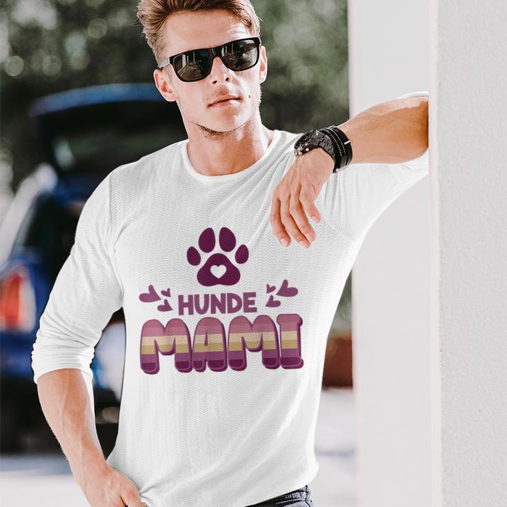 Hundemama Hunde Mami Vierbeiner Mama Wh Langarmshirts Geschenke für Ihn