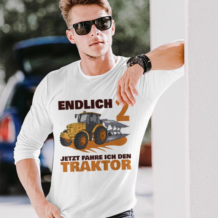 Kinder Traktor Langarmshirts Endlich 2 Jahre: Jetzt Fahre Ich für Jungen Geschenke für Ihn