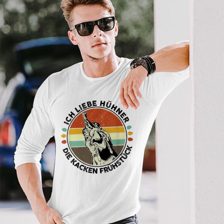 Lustige Sprüche Über Hühner Hühner Alte Hühner Langarmshirts Geschenke für Ihn