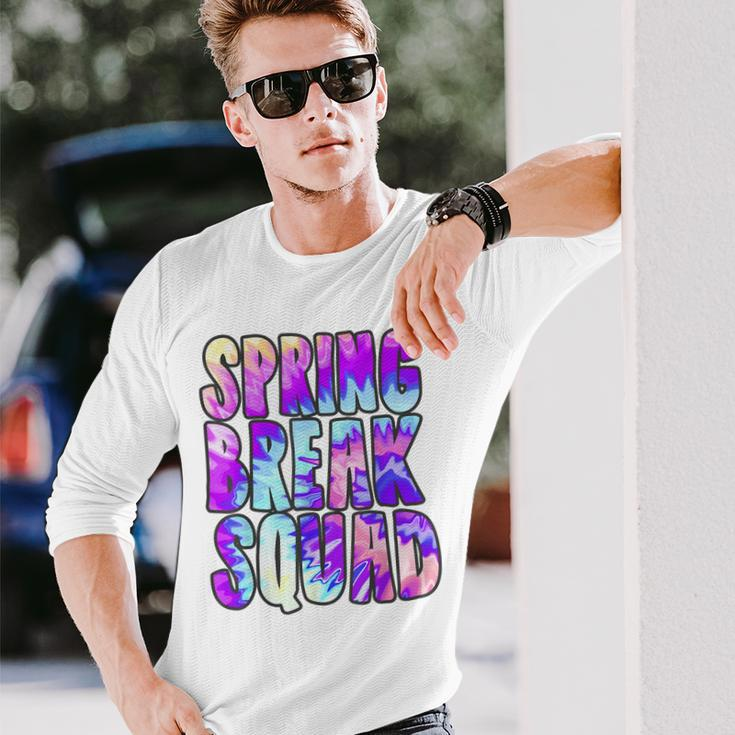 Spring Break Squad 2023 Spring Break Sunset 2023 Long Sleeve T-Shirt Gifts for Him