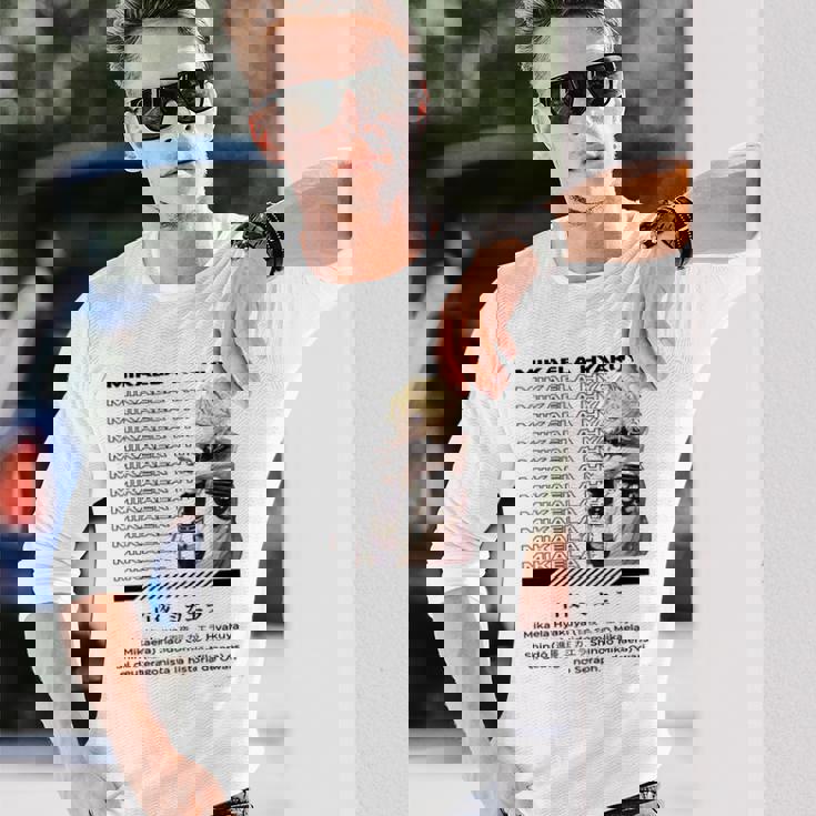 White Ver Mikaela Hyakuya Seraph Of The End Long Sleeve T-Shirt Gifts for Him