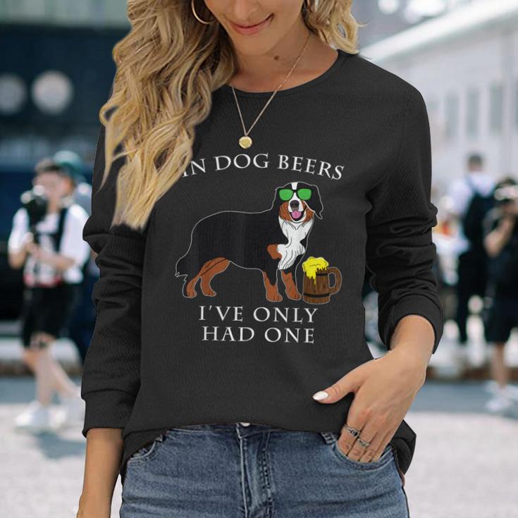 Bernese Mountain Dog T  Irish St Patrick Day Unisex Long Sleeve