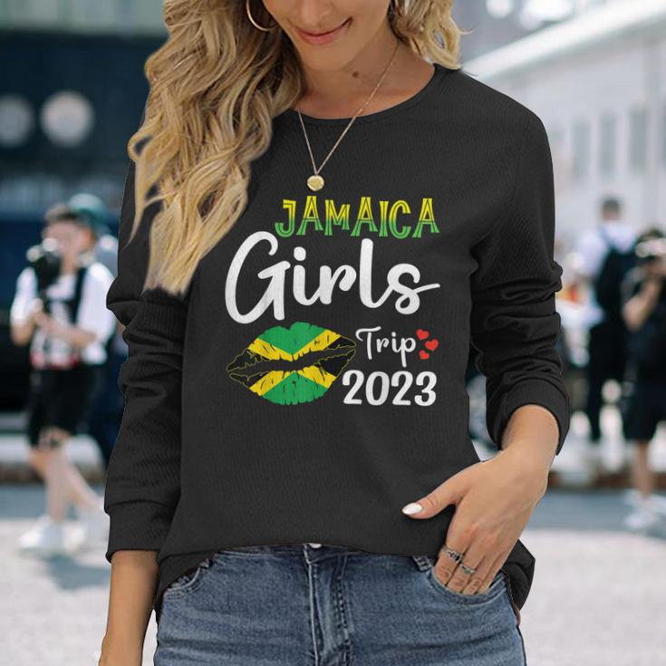Jamaica Girls Trip 2023 Summer Vacation Trip  Unisex Long Sleeve