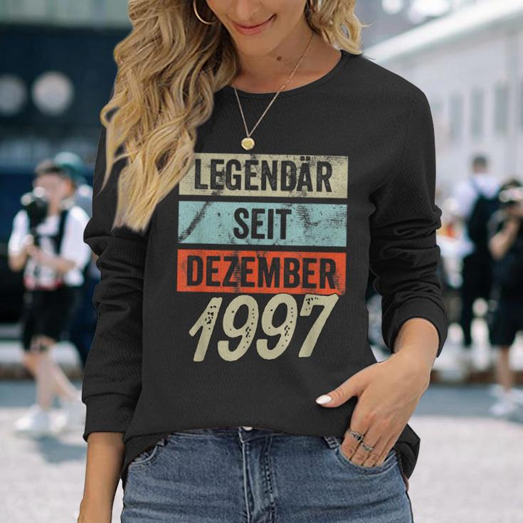 25 Geburtstag Mann 25 Jahre Legendär Seit Dezember 1997 Langarmshirts Geschenke für Sie