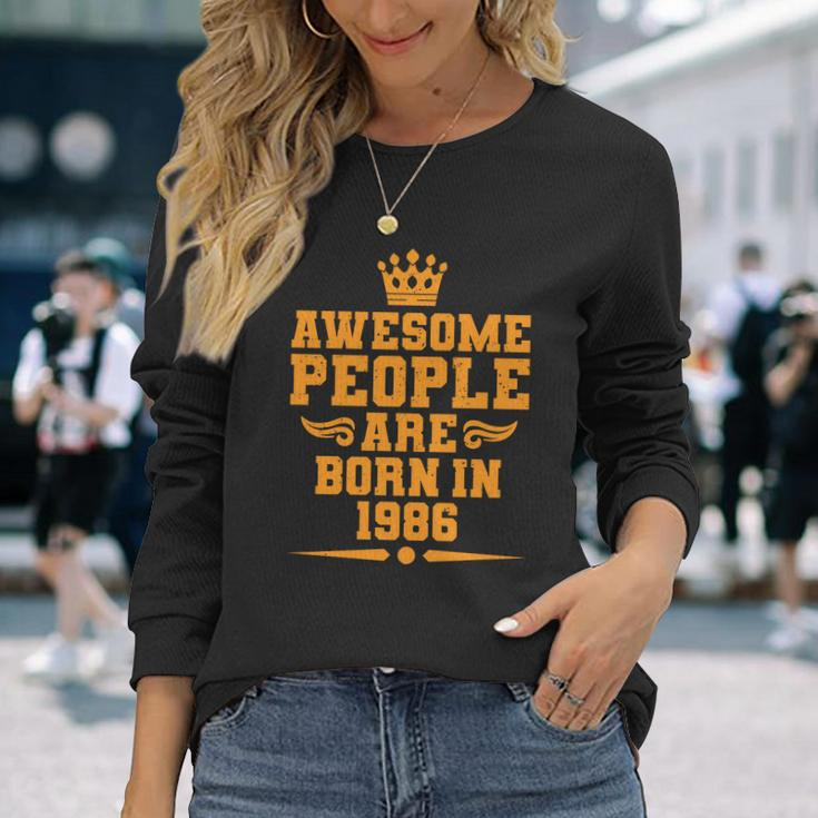 Awesome People V2 Long Sleeve T-Shirt Gifts for Her
