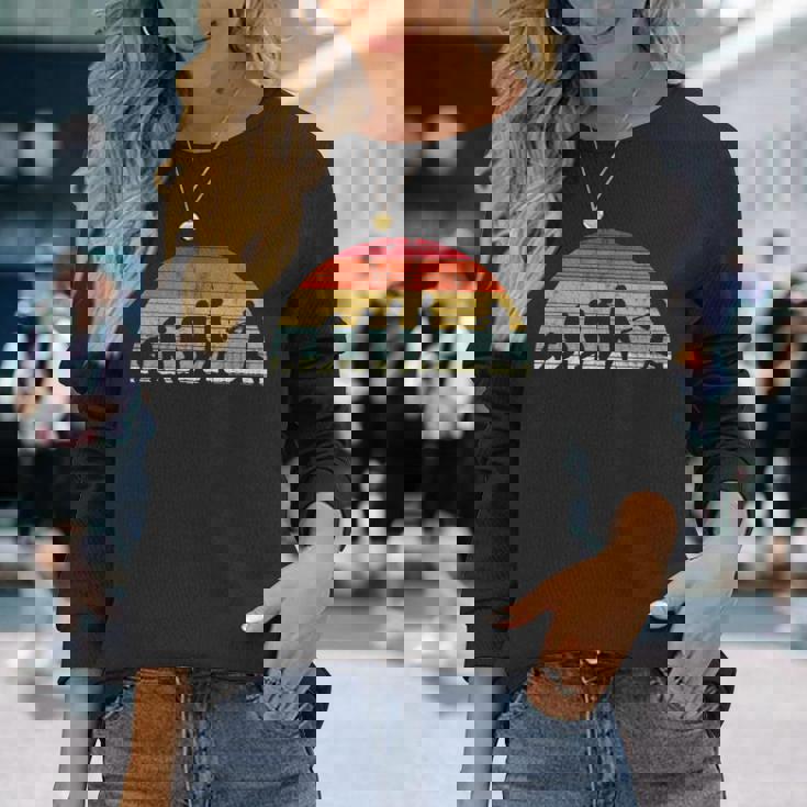 Baseball Evolution Evolution Of Man Baseballers Long Sleeve T-Shirt T-Shirt Gifts for Her