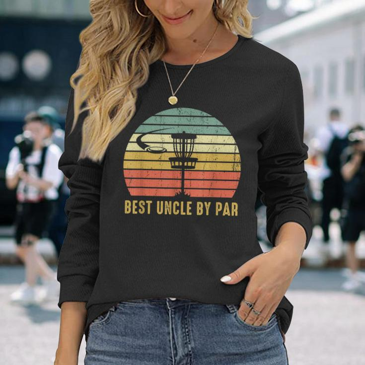 Best Uncle By Par Disc Golf Long Sleeve T-Shirt T-Shirt Gifts for Her