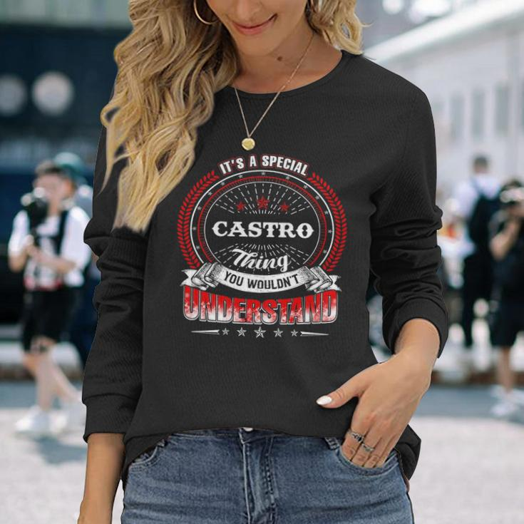 Castro Crest Castro Castro Clothing Castro Castro For The Castro Long Sleeve T-Shirt Gifts for Her
