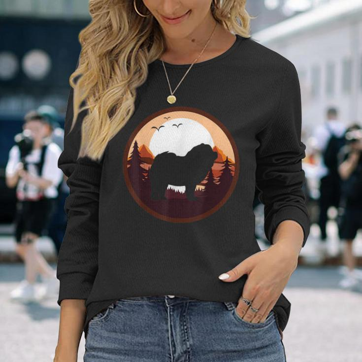 Chow Chow Dog Breed Men Women Long Sleeve T-shirt Graphic Print Unisex Gifts for Her