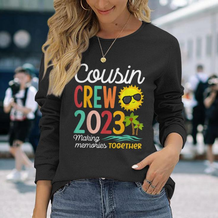 Cousin Crew 2023 Summer Vacation Beach Trip Matching Long Sleeve T-Shirt T-Shirt Gifts for Her