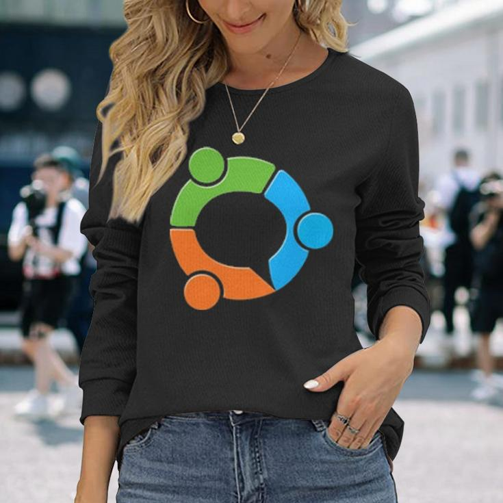 For Friends Of Aphasia Lets Get People Talking Long Sleeve T-Shirt Gifts for Her