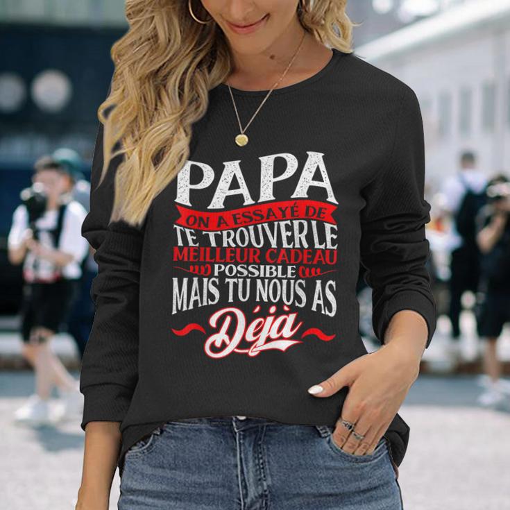 Geschenk Für Papa Geburtstag Geburt Original Rigolo Langarmshirts Geschenke für Sie