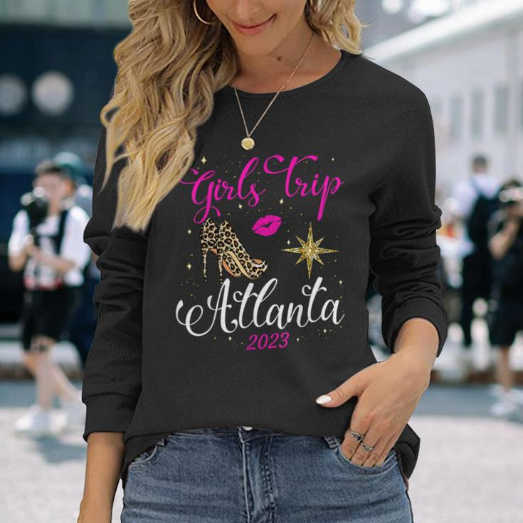 Girls Trip Atlanta 2023 Weekend Birthday Party Long Sleeve T-Shirt T-Shirt Gifts for Her