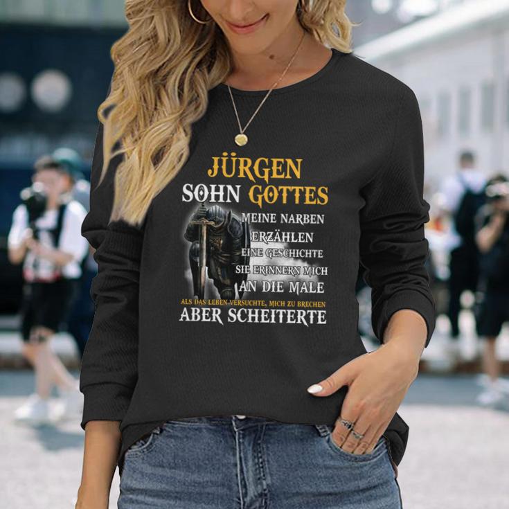 Inspirierendes Schwarzes Langarmshirts mit Grafikdesign und Motivationsspruch Geschenke für Sie