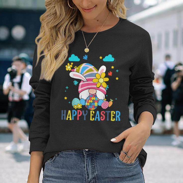 Its Time For Bunny Gnome Rabbit Hunting Happy Easter Day Long Sleeve T-Shirt T-Shirt Gifts for Her