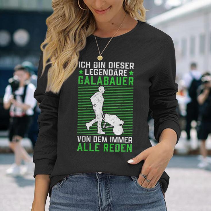 Legendärer Galabauer Landschaftsgärtner Galabau Langarmshirts Geschenke für Sie