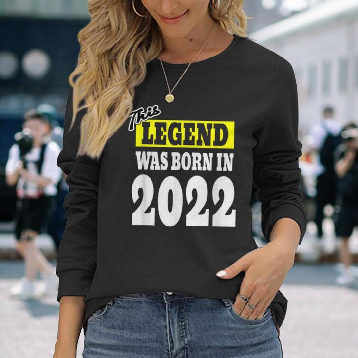 Legendärer Vater und Mutter, Dieses Kind 2022 Geboren Langarmshirts Geschenke für Sie