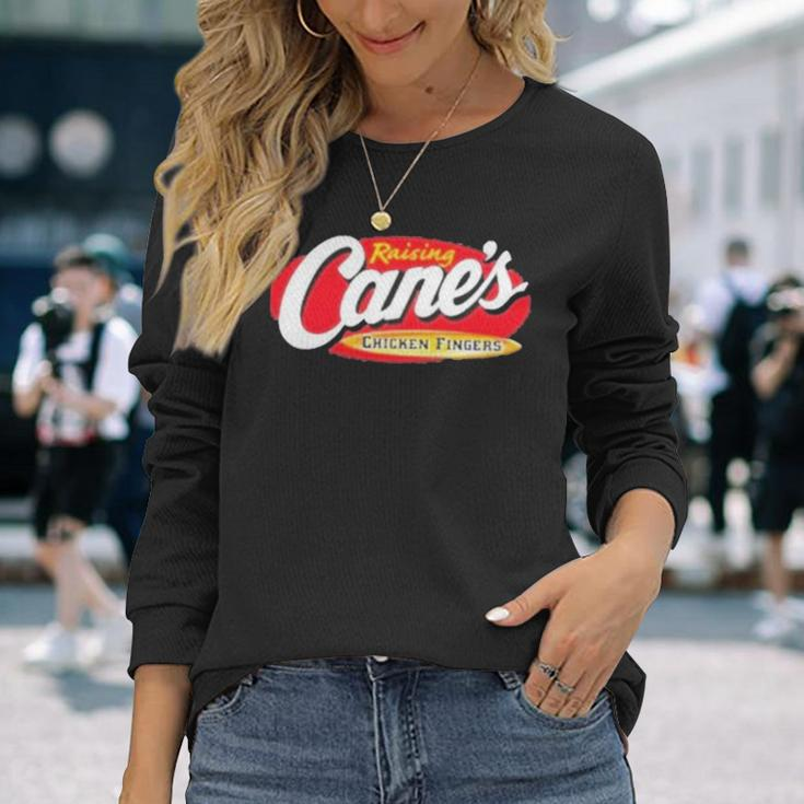 Mac Mcclung Cane 2023 Raising Cane’SLong Sleeve T-Shirt Gifts for Her